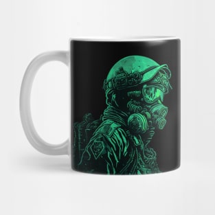 Green Poison Soldier Mug